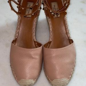 Valentino garavani rockstud espadrilles size 41